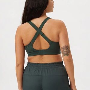 Girlfriend Collective Moss Simone High Support Bra